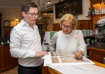Landeshauptfrau Johanna Mikl-Leitner mit Andreas Graf