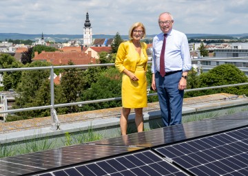 LH-Mikl-Leitner und LH-Stellvertreter Stephan Pernkopf