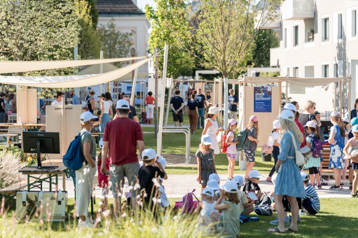 Wissenschaft, Forschung und Genuss beim Wissenschaftsfestival „Heurika findet“ Stadt!“ am Nibelungenplatz in Tulln…