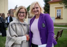 Landeshauptfrau Johanna Mikl-Leitner traf in Kostelní Lhota Kreishauptfrau Petra Pecková.