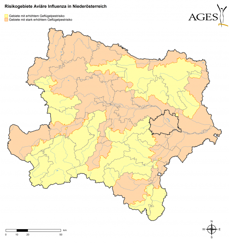 Karte der Risikogebiete